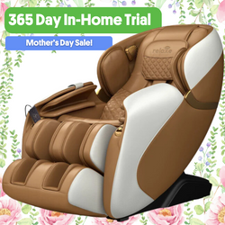 Relaxe Zero-Gravity Shiatsu Massage Chair With Heating (SL-Track)