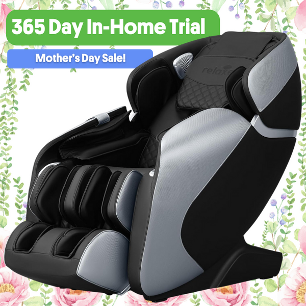 Relaxe Zero-Gravity Shiatsu Massage Chair With Heating (SL-Track)