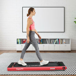 2-in-1 Folding Treadmill with Bluetooth Speaker