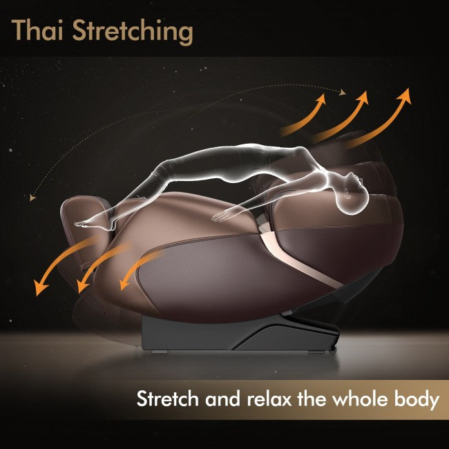 Relaxe Zero-Gravity Shiatsu Massage Chair With Heating (SL-Track)