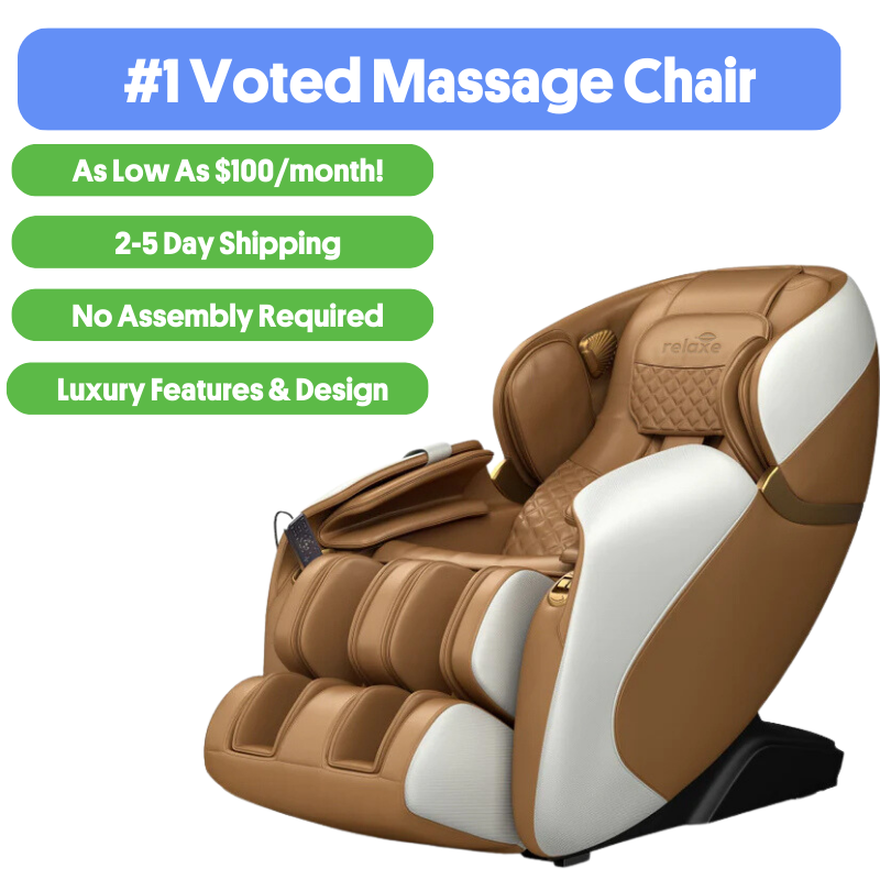 Relaxe Zero-Gravity Shiatsu Massage Chair With Heating (SL-Track)